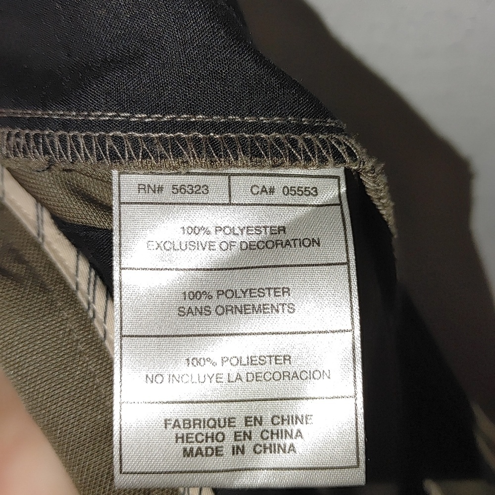 Nike Golf Pleated Cuffed Trouser Pants Olive‎ 2008 36 32 y2k - Picture 7 of 9